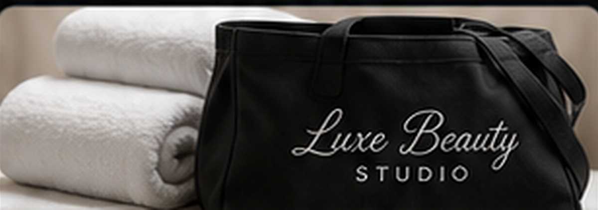 Towels and aftercare bag embroidery