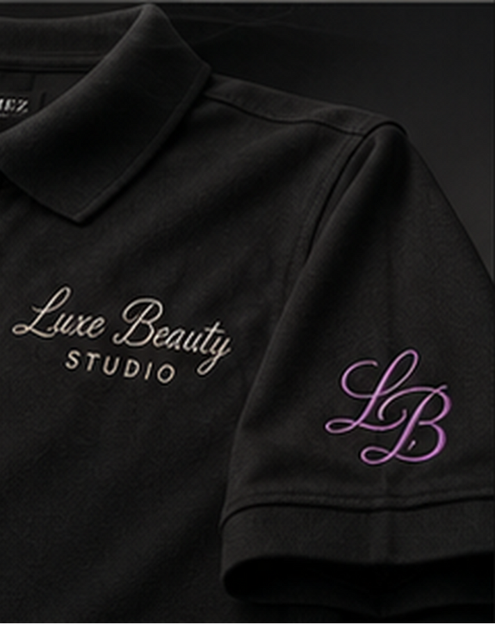 Featured embroidery sample